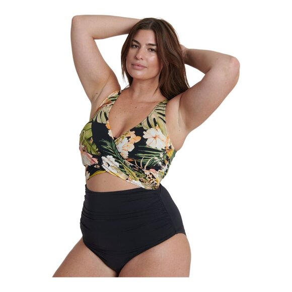 Everyday Sunday The Wrap Swimsuit 2X - Picture 2 of 4